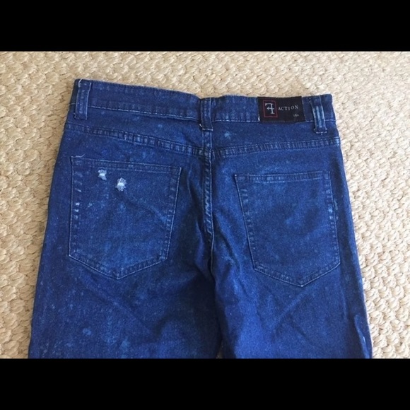 New Faction mens distressed jeans 34 - Picture 6 of 8